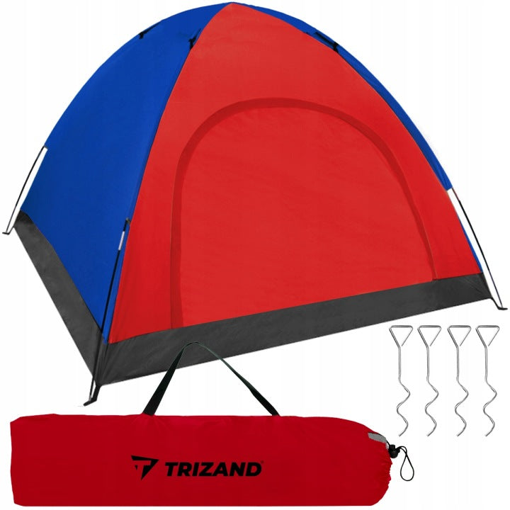 Trizand namiot turystyczny 4-osobowy UV z moskitierą 2500 mm
