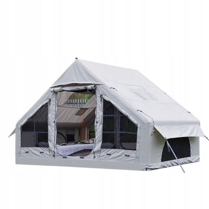 Pompowany namiot kempingowy 4-osobowy 6,4 m² 320 x 200 cm