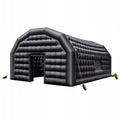 VEVOR czarny namiot dmuchany 8 x 6 x 4 m z dmuchawą 1100 W
