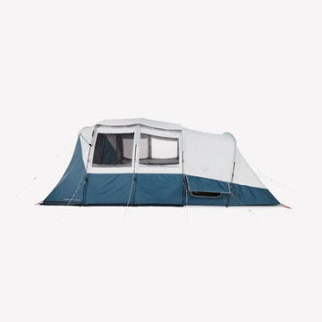 Quechua Arpenaz 6.3 Fresh & Black namiot rodzinny 6-osobowy z 3 sypialniami